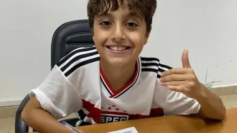 El “Leo” Messi de Brasil que a sus 9 años ya fichó para San Pablo