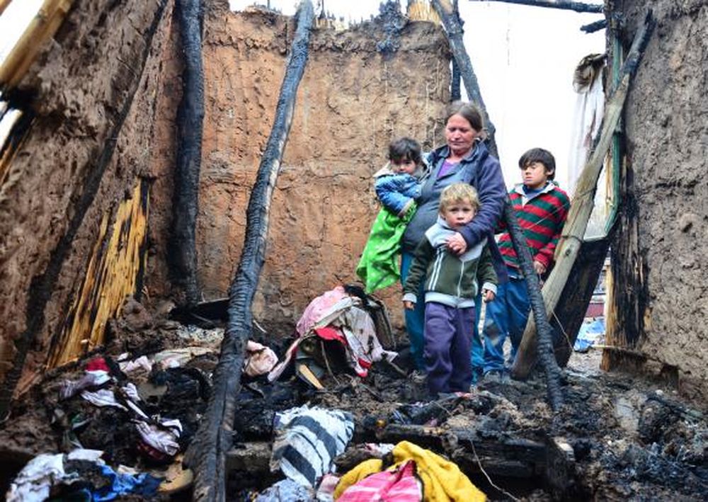 Incendiaron un rancho