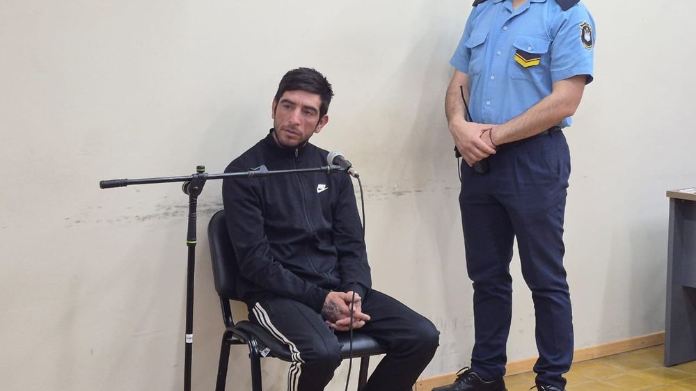 Daniel Sebastián Molina, el imputado por robo y estafa en Rawson.&nbsp;