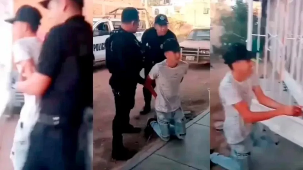 Fingió ser arrestado para pedirle casamiento a su novia