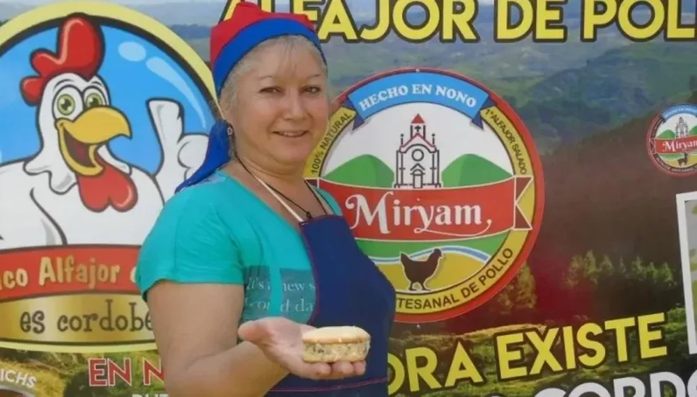Furor por los nuevos alfajores de pollo, cabrito y ternera