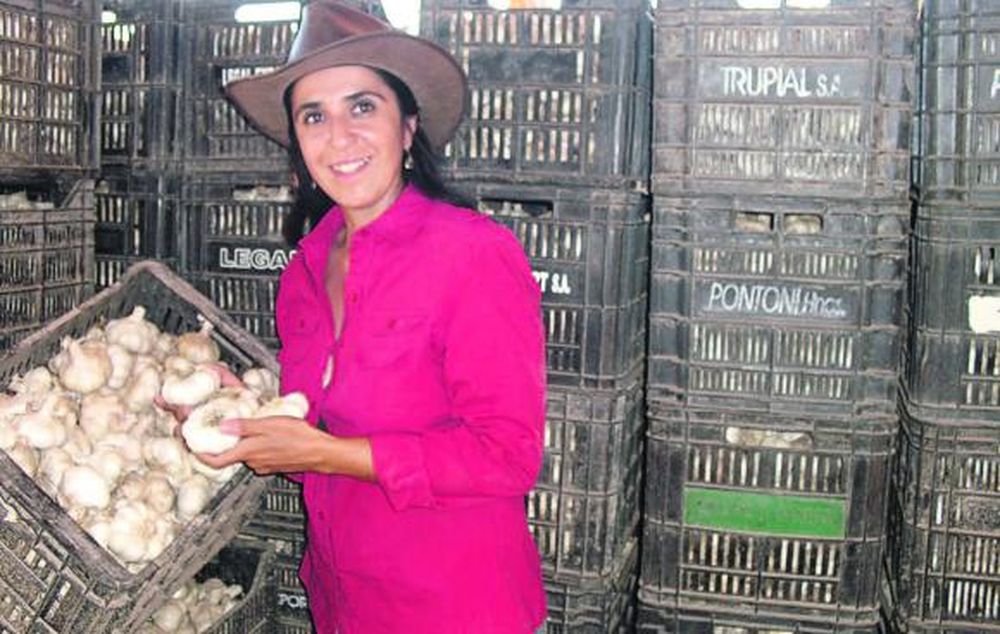 Una mujer, a cargo de la agricultura en Calingasta