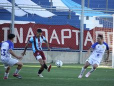 Victoria. Atlético Alianza se hizo fuerte en Pocito y venció a Colón Junior por la séptima fecha del Torneo Clausura. Foto gentileza Tarly Martin.