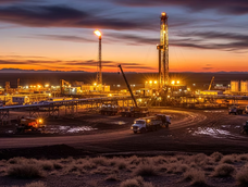 En la foto se aprecia una antorcha de quema de gas en Vaca Muerta. En 2025 se redujo por primera el derroche por esa causa. En la foto se aprecia una antorcha de quema de gas en Vaca Muerta. En 2025 se redujo por primera el derroche por esa causa.