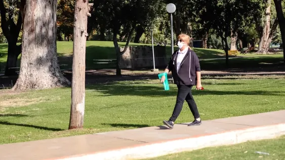 Las caminatas estarán habilitadas de forma individual entre las 6 y 18 horas