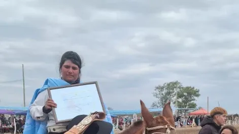 Yuliana, el coraje femenino que galopa desde Baldes del Sur haciatodo Valle Fértil.