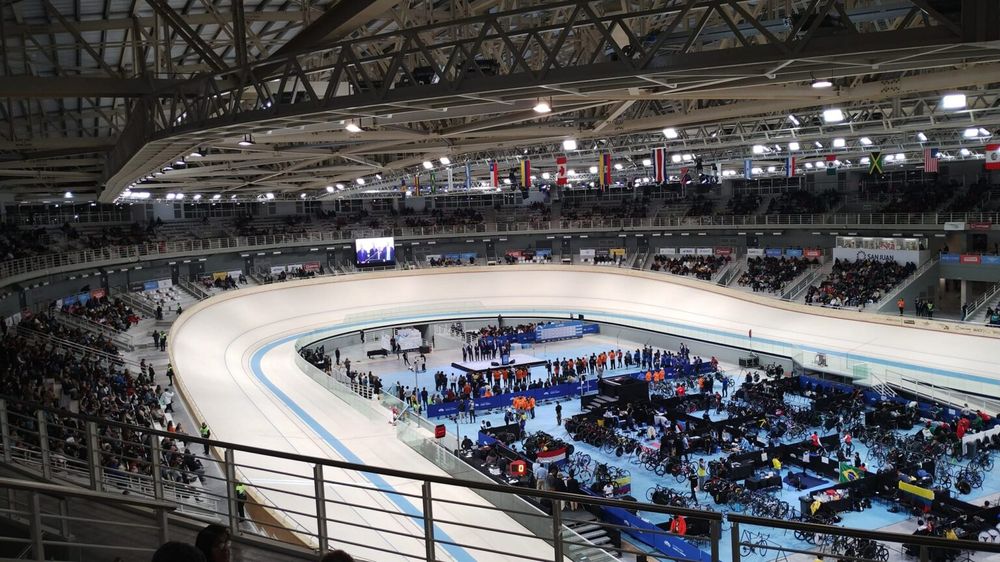Regreso. El ciclismo internacional volvería en agosto al Chancay con la Copa Argentina de Pista.