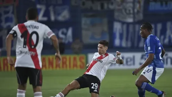 Titular. Gonzalo Montiel tuvo buenos partidos de pretemporada y este sábado estará desde el arranque ante Barracas.