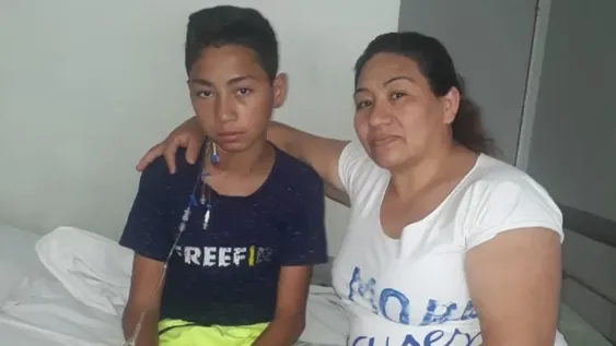 Mamá del chico con meningitis: “Está por tener el alta y dicen que no habrá secuelas”