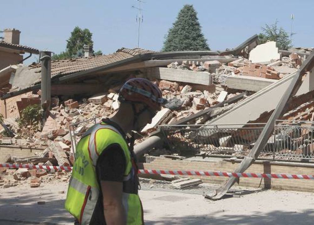 Sismo mortal en Italia