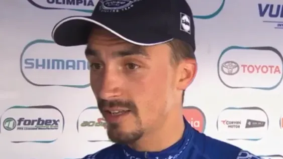 [VIDEO] Mirá cómo voló Alaphilippe en Pocito