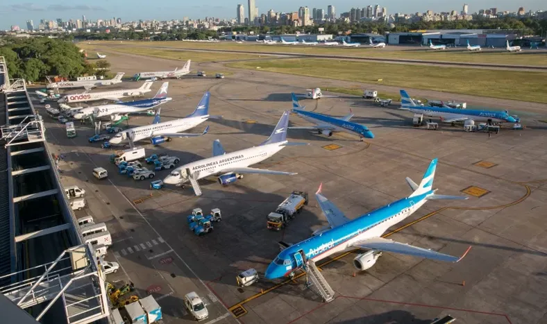 Vuelos demorados y otros cancelados por medida gremial en Aeroparque