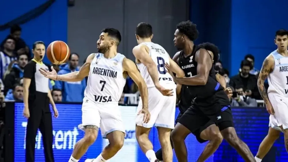 Argentina le ganó a Bahamas por las Eliminatorias de Básquet