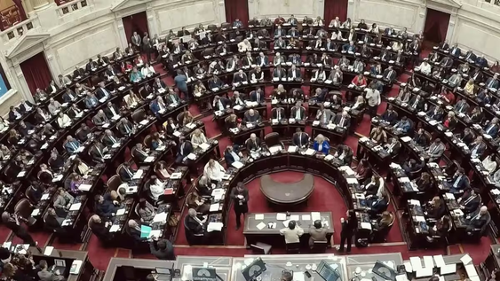 Foto del recinto cuando se trató la reforma del Banco Central e Inocencia Fiscal II.&nbsp;