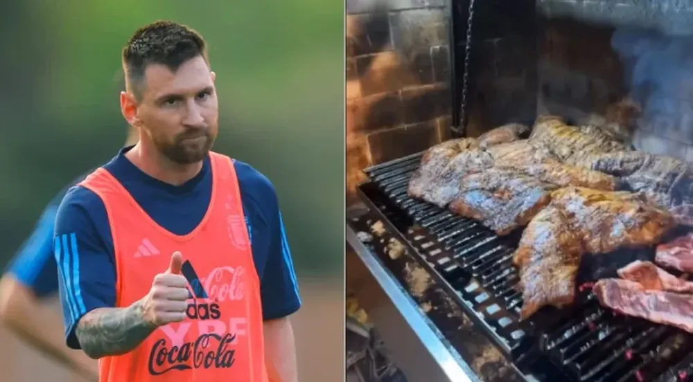 La Selección hizo su clásico asado, pero cambió el menú por un corte más barato que el habitual