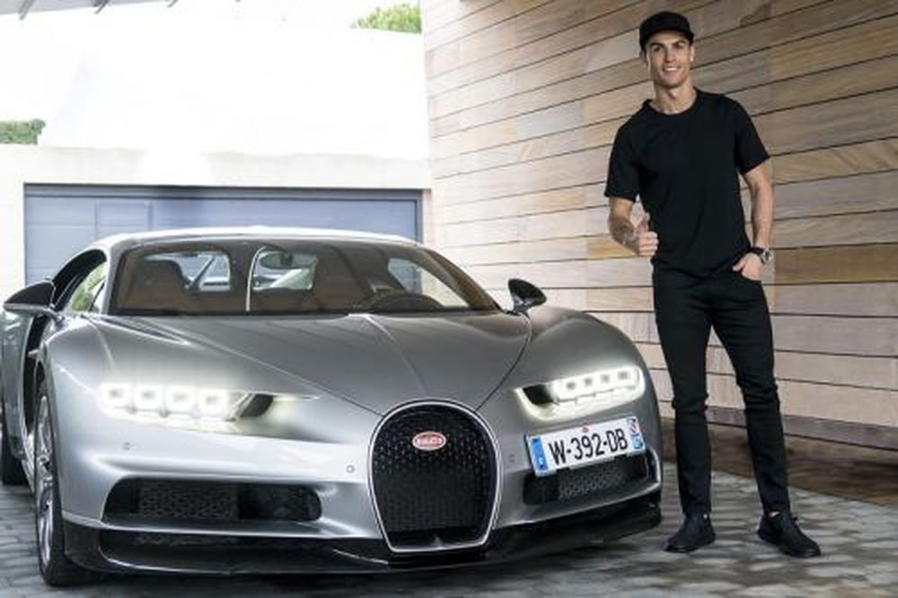 Cristiano Ronaldo se “regaló” un Bugatti tasado en 8 millones de euros