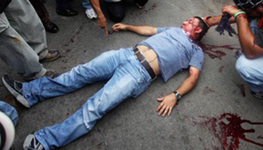 Protesta y represión en Honduras