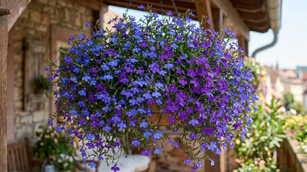 Una caída liviana y un azul intenso que destaca incluso en composiciones cargadas (Imagen creada con IA).