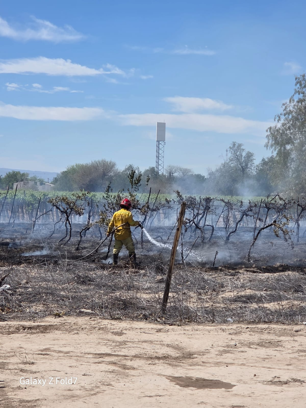 Incendio Santa Lucía.