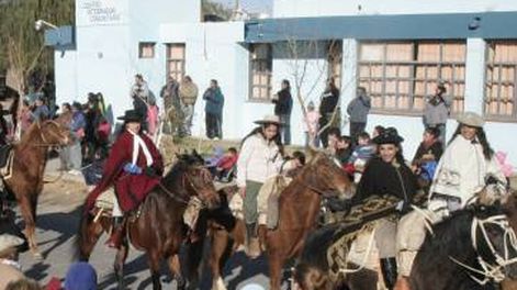 Una cabalgata donde las mujeres tomaron la punta