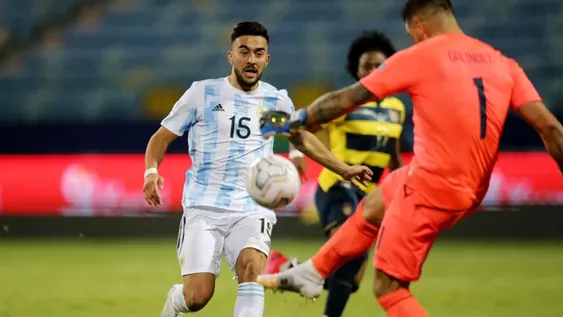 “Messi nos contagia a todos”, dijo Nicolás González