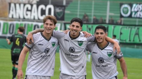 Titulares. Rossi, Funez y Jaurena estarían ante Agropecuario este sábado en el Pueblo Viejo.