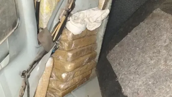 Tres mendocinos fueron descubiertos cuando trasladaban 19 kilos de droga a San Juan