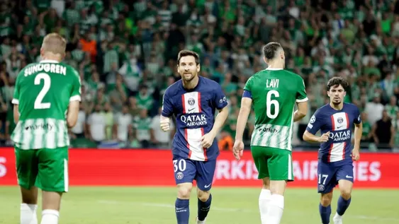 Con un gol y una asistencia de Messi, PSG venció al Maccabi Haifa