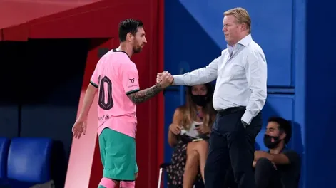 “No vamos a encontrar un jugador que le dé tanto al club como Messi”, dijo Koeman