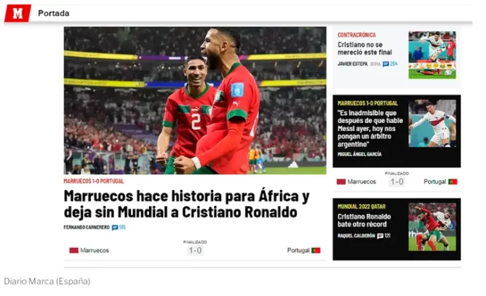 Los medios de Portugal tras la eliminación: “Soltaron a los leones y el circo se acabó”