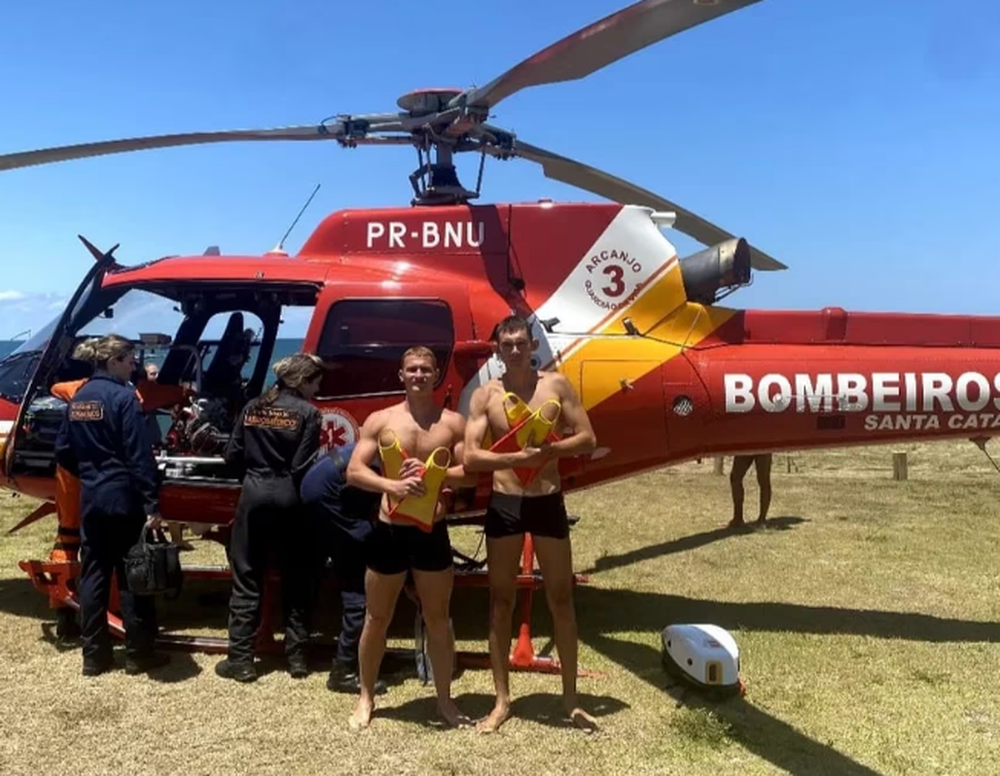 Golpearon a un guardavidas santafesino en una playa de Brasil por “ser argentino”