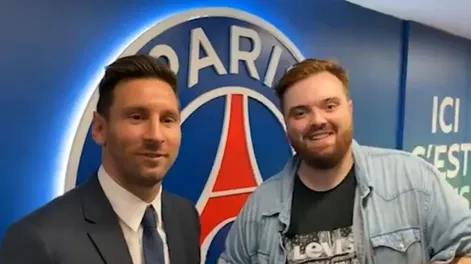 Ibai transmitirá el debut de Lionel Messi en el PSG por Twitch