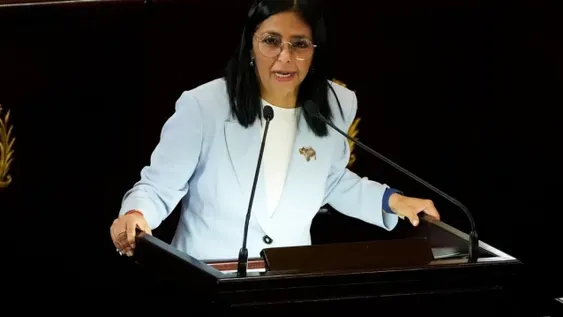 Delcy Rodríguez anunció una ley de amnistía general para los presos políticos en Venezuela