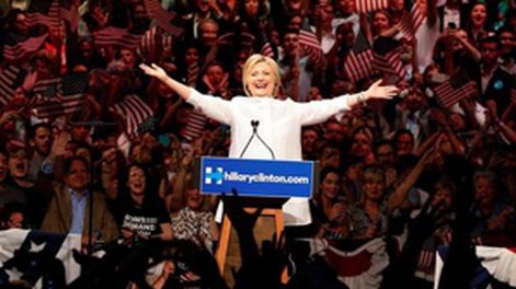 Hillary Clinton lo hizo: una mujer competirá por primera vez por la Casa Blanca