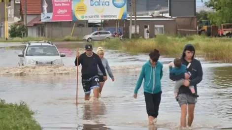 El Gobierno vetó ley de emergencia que creaba fondo para ayudar a Bahía Blanca tras la inundación