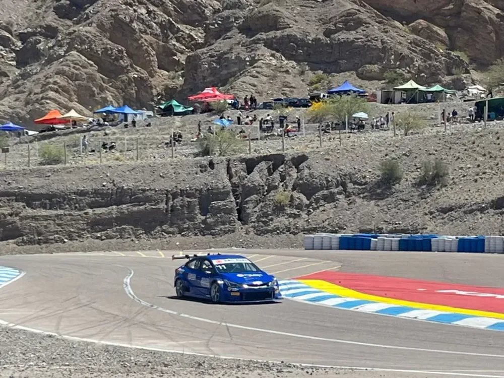 Marcelo Ciarrocchi hizo la pole en El Zonda, mientras el sanjuanino Fabián Flaqué largará 12° el domingo