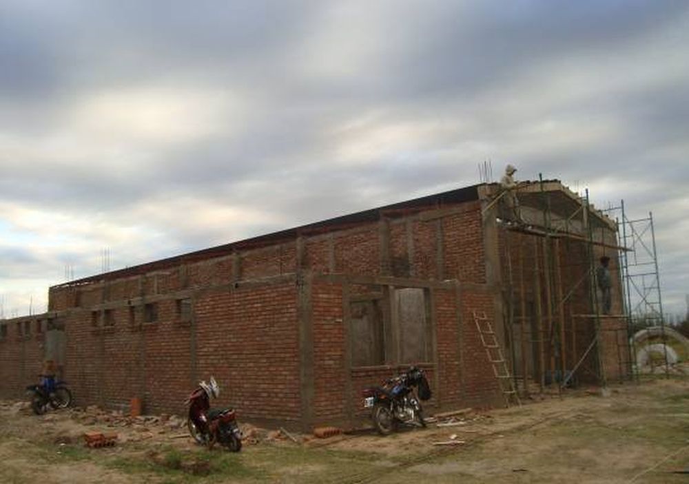 En Albardón se construye el cuarto parque de San Juan