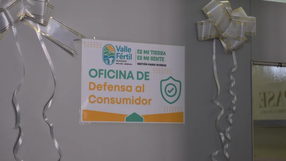 defensa al consumidor en valle fertil: bancos, servicios y estafas, los reclamos que marcaron el debut de la oficina