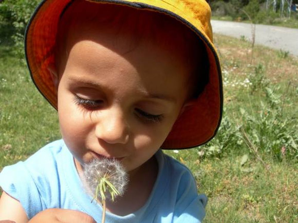 Niño sucio, niño sano
