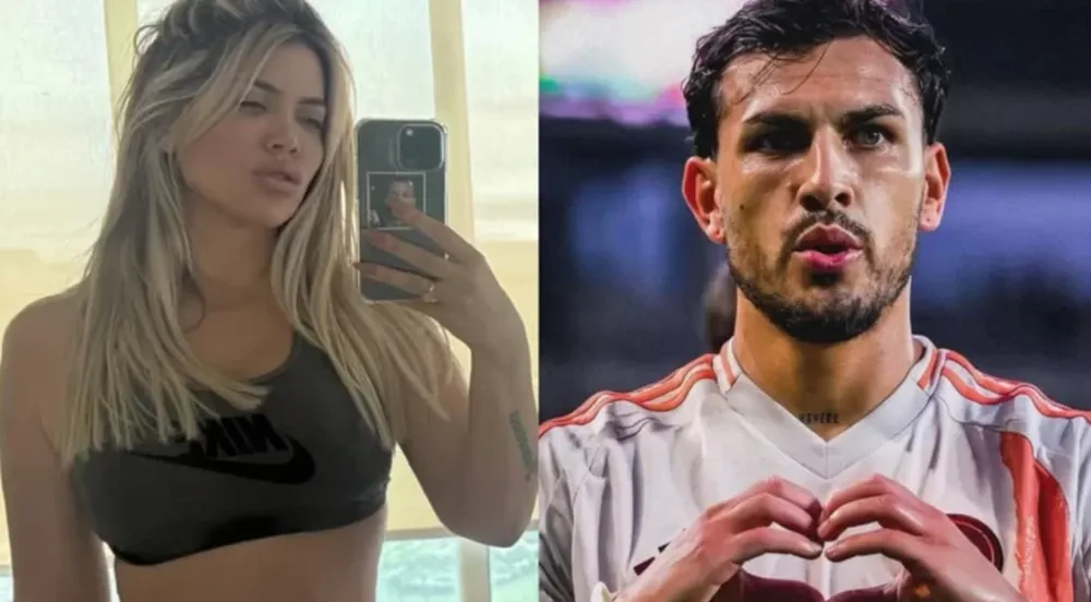 Se viralizó un video de Wanda Nara a upa de Leandro Paredes que desató un escándalo en las redes