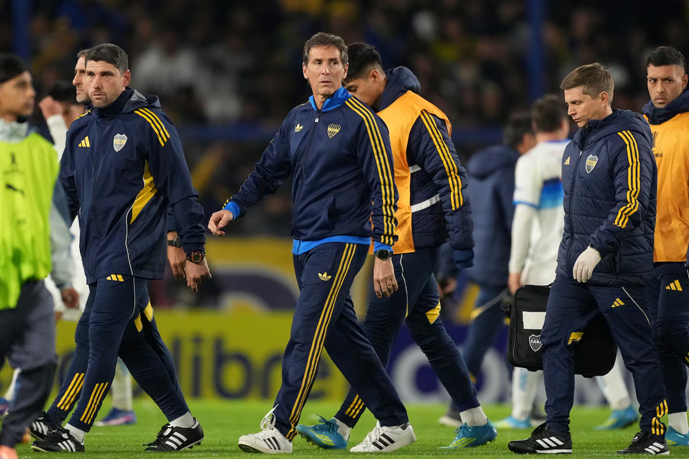 Claudio Úbeda dejó de ser el DT de Boca después de la eliminación en la Copa Libertadores