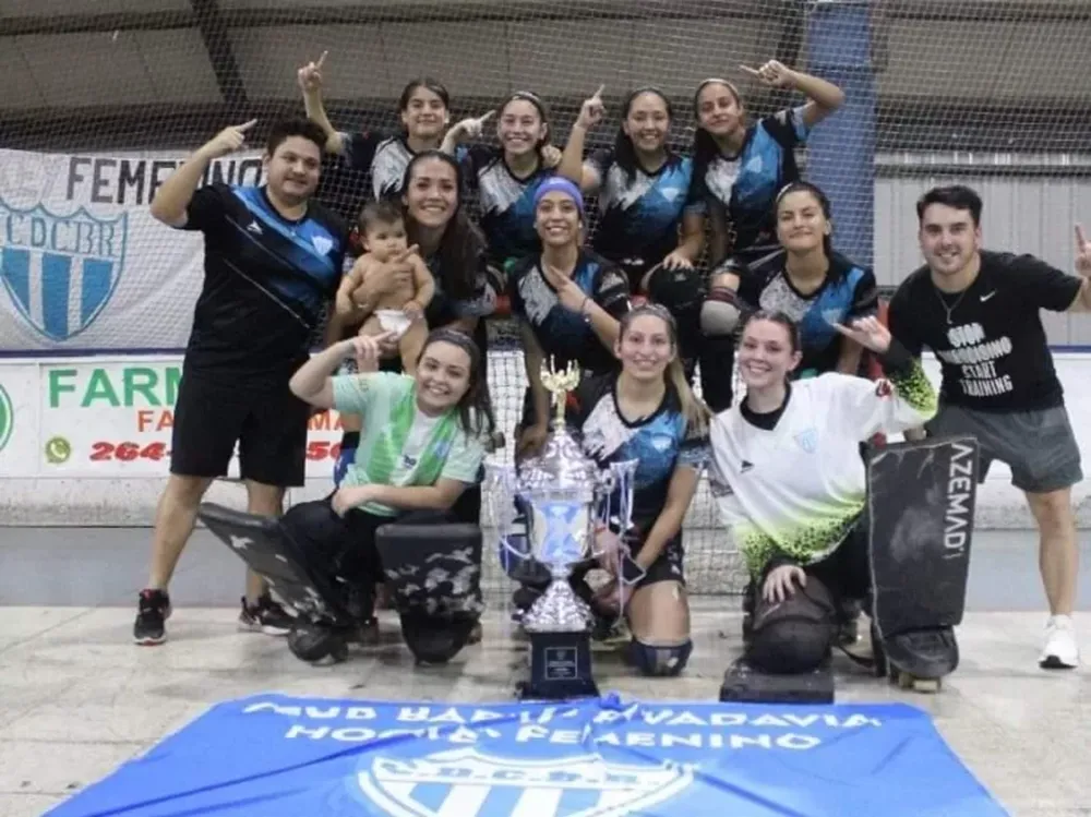 Barrio Rivadavia, el nuevo campeón del hockey femenino