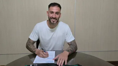 Esperiencia. Víctor Aguilera es la nueva cara de San Martín en plena pretemporada. El defensor llega desde Defensa y Justicia.