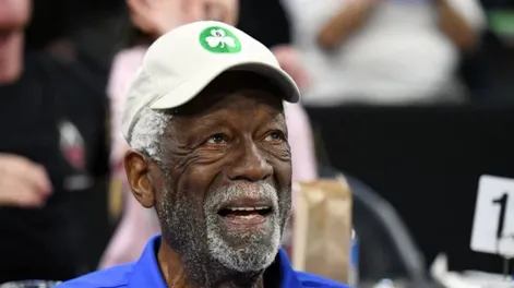 Murió Bill Russell, leyenda y recordman de la NBA