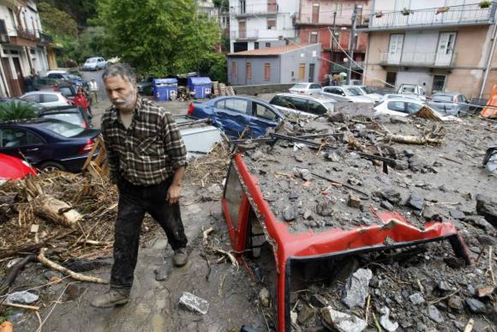 18 muertos por un temporal en Italia