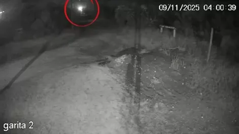 El video donde se ve al femicida de Débora Bulacio arrastrando el cuerpo de la víctima hasta el lugar donde la enterró