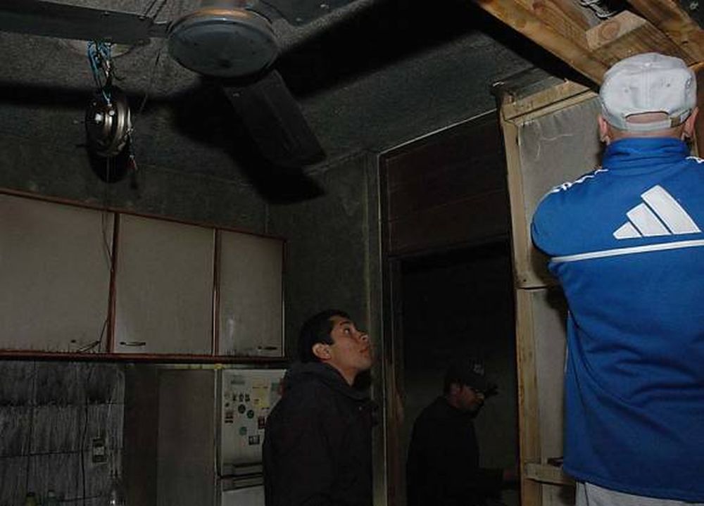 Por el fuego, perdieron $5.800 que eran para operar a su hijo