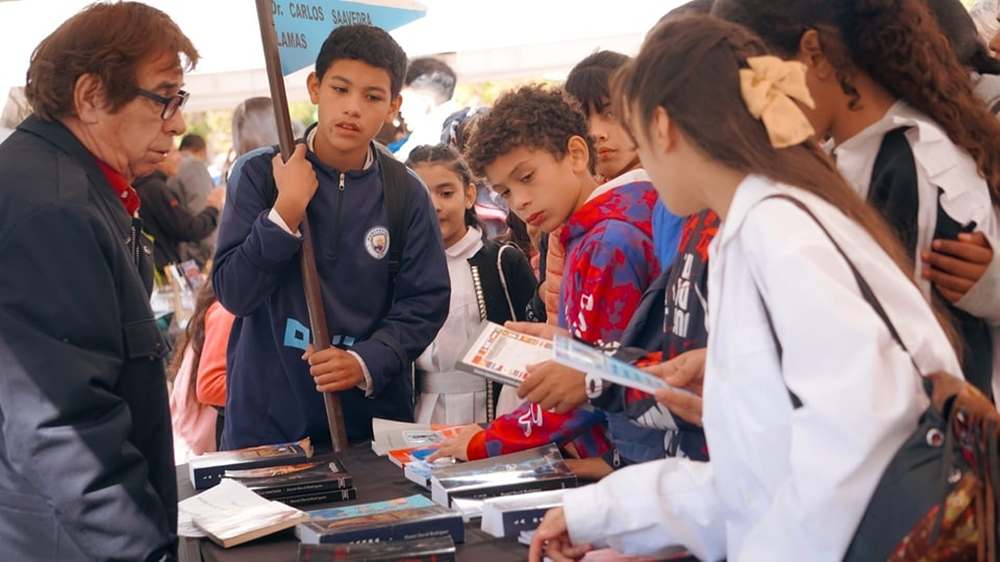 Feria del libro en Pocito
