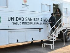Salud traslada las Unidades Sanitarias Móviles a Sarmiento donde permanecerán por 5 días.