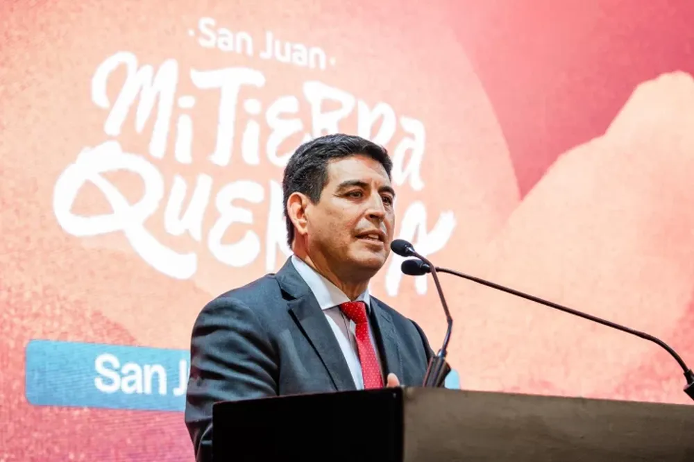 Guido Romero, ministro de Turismo, Cultura y Deporte de San Juan